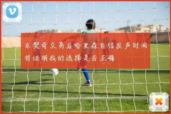 东契奇交易后哈里森自信发声时间将证明我的选择是否正确